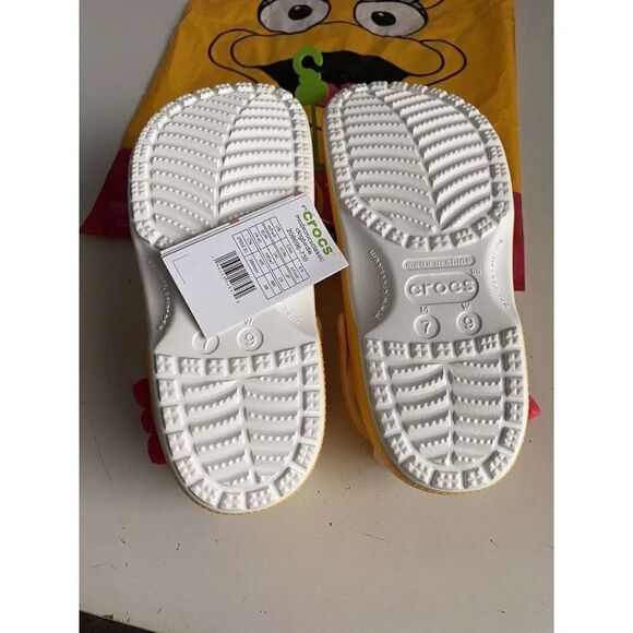 McDonald's X Crocs Birdie Classic Clogs LIMITED EDITION Men’s Sz 7 Women’s 9 NEW - Picture 11 of 12